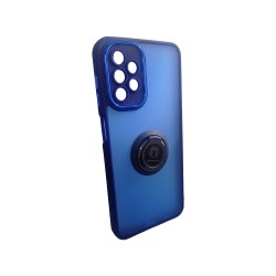 Case with Support Ring for Samsung Galaxy A13 4g Smoked Blue Case with Support Ring for Samsung Galaxy A13 4g Smoked Blue